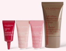 Clarins 5 piece mini skincare set, TRAVEL SIZE NEW WITH BOX