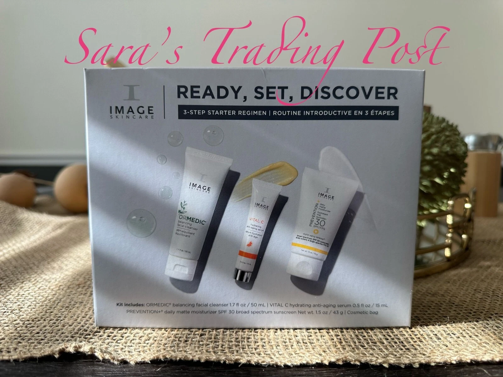 IMAGE READY SET DISCOVER - 3 STEP STARTER REGIMEN Starter KIT SET * $75 MSRP +🎁