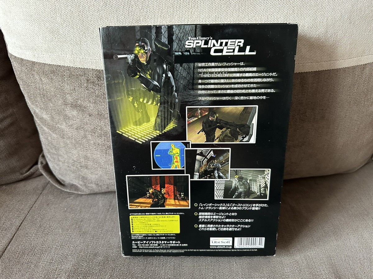 Tom Clancy's Splinter Cell - Japanese Big Box Edition PC | eBay