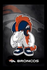 Denver Broncos 3 Character NFL FOOTBALL TEAM Sports -MAGNET