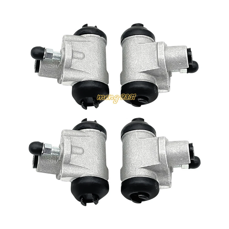 Cilindros de rueda de freno delantero trasero y pasadores de zapatas para Kawasaki KAF400 Mule 600 610 Foto 4 de 4