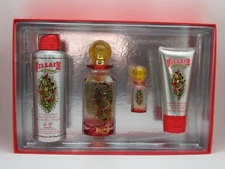 Ed Hardy VILLAIN by Christian Audigier for Women 4 Pc Set 