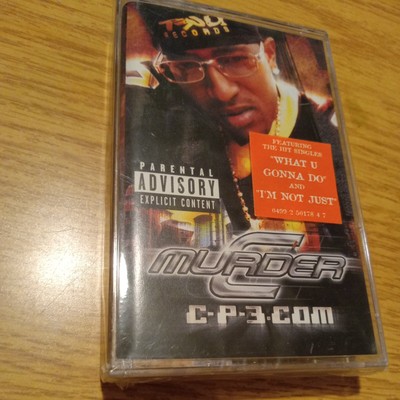 C Murder C-P-3.COM Cassette Tape Sealed New TRU No limits Records Master P Mia x