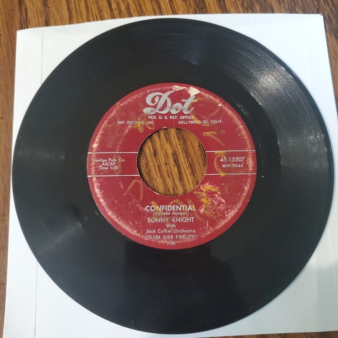 45 RPM Sonny Knight DOT 15507 Confidential / Jail Bird VG | eBay