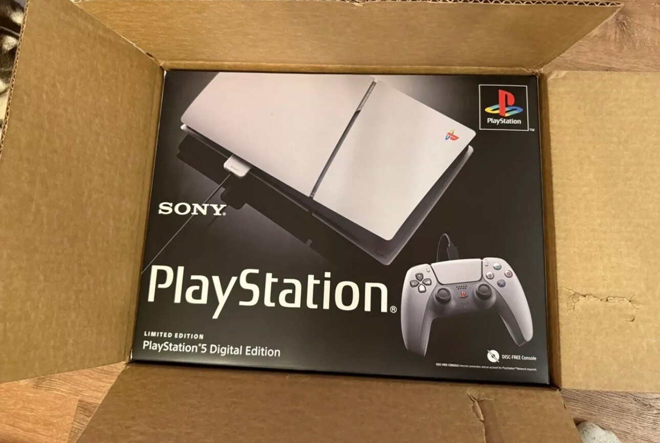 PlayStation 5 Slim Digital 30th Anniversary Limited Edition In Hand Ship Now-image