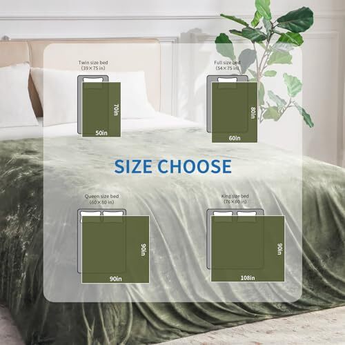 Cooling Blanket (90"x90"Queen Size) for Hot Sleepers and Night - Picture 6 of 7