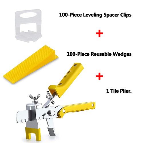 2.0mm Tile Leveling Spacer System Tool Clips Wedges Flooring Lippage Plier - Picture 13 of 25