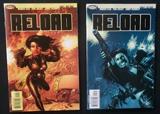 Lot of (2) Homage Comics RELOAD Issues # 1 & 2 (2003) ~Warren Ellis Paul Gulacy