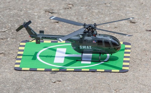 Rage RC Hero-Copter 4 Blade RTF Helicopter SWAT w/carry case RGR6053 - Picture 3 of 5