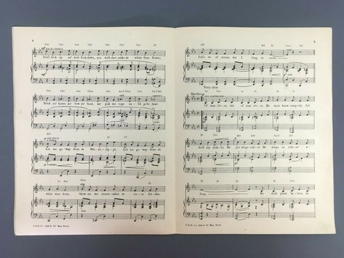 Ol Man River Sheet Music Piano Show Boat Hammerstein Musical Vintage 1926 - Picture 3 of 4