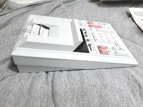 NEW IN BOX, COMPLETE - Facit C340 electronic printing calculator - vintage 1989 - Picture 8 of 12