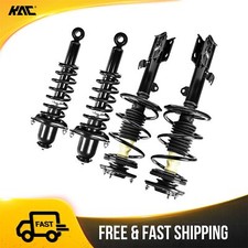 4pcs Front Rear Struts Coil Springs For Toyota Corolla 2009 2010-2013 1.8l L4 4pcs Front Rear Struts Coil Springs For Toyota Corolla 2009 2010-2013 1.8l L4