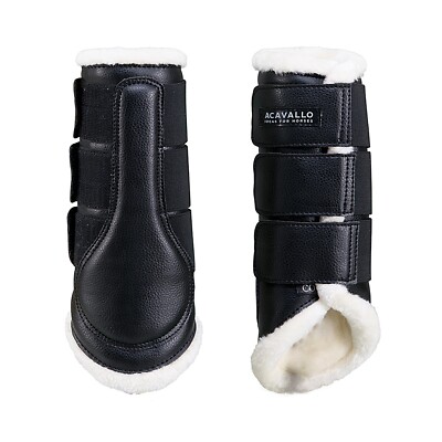 ACavallo Leather and Lamb REAR SHINS