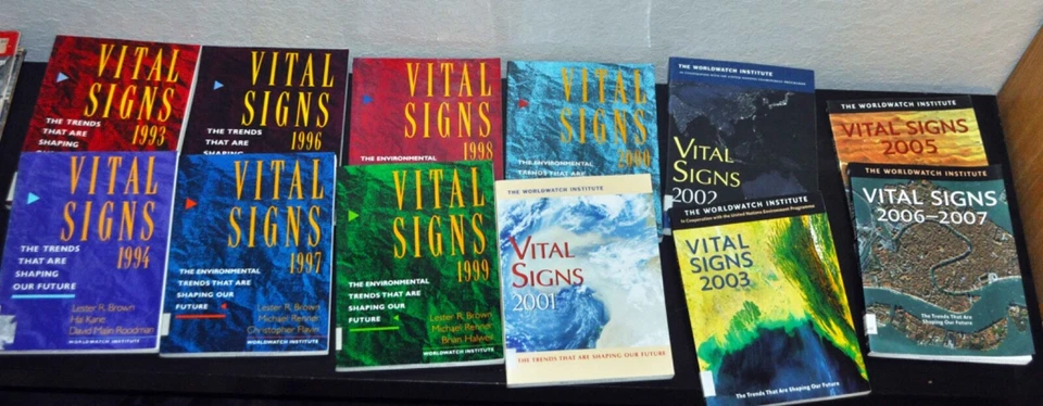 Worldwatch. VITAL SIGNS 1993-2007: Environmental Trends. United Nations Yearbook - Image 3 of 4