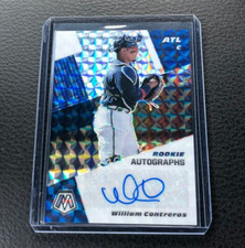 2021  Prizm Mosaic William Contreras Rookie Silver Mosaic Prizm Auto