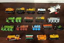 Thomas  Friends Wooden Railway Take N Play Lot Train Truck Car Helicopter