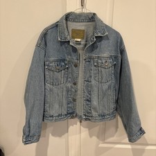 VTG 80s/90s GAP Denim Jacket Medium Wash 100 Cotton Mens Size Medium Excellent