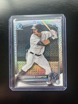 2025 Bowman Draft - Chrome Brandon Compton #BDC-64 Mojo Refractor (RC)