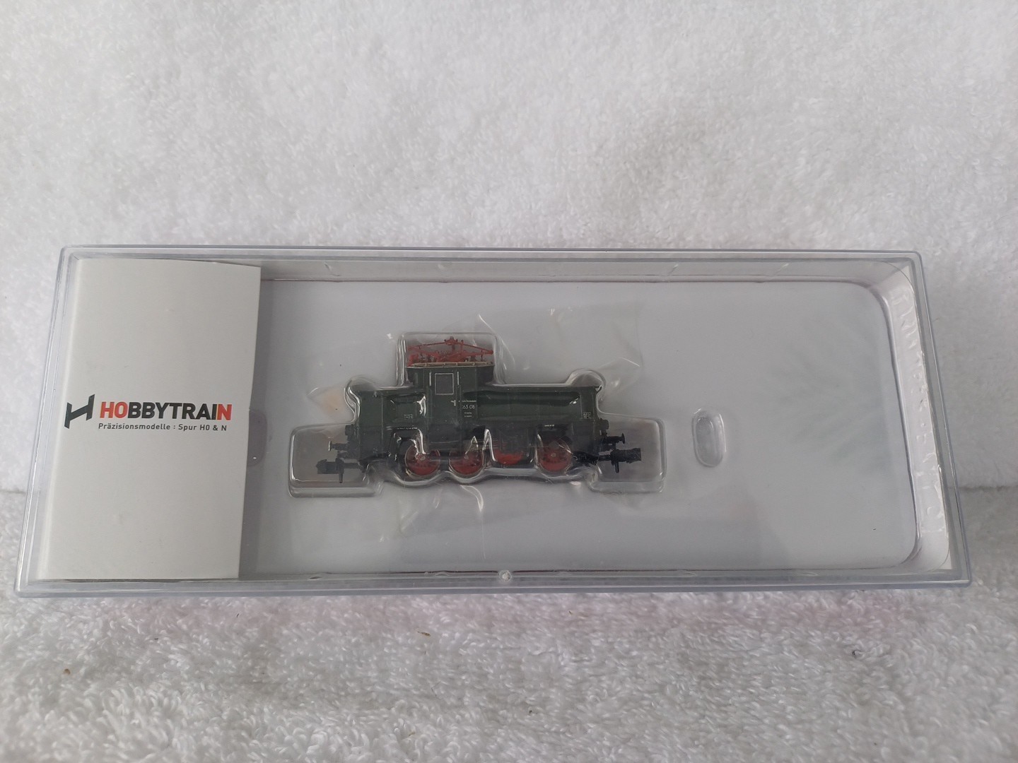 Hobbytrain By Lemke N Gauge H3051 Single Pantograph DB Electric Loco E63 08