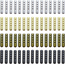 200 PCS Metal Aglets DIY 3 Holes Shoelaces Repair Shoe Lace Tips Replacement, 4