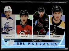 2021-22 Upper Deck NHL Passages Taylor Hall #PA-20