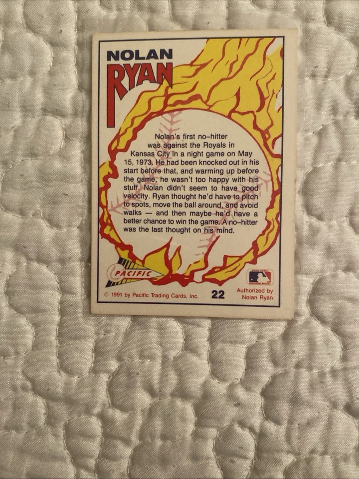 1993 Pacific Nolan Ryan Ghostwriting #140 Houston Bound "DIGA NÃO ÀS DROGAS" PSA 9 - Imagem 4 de 4