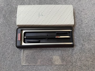 LAMY? 86? Füllfederhalter schwarz -Nixdorf Computer Edition Set OVP & Etui -RAR!