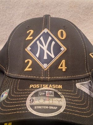 New Era New York Yankees 2024 AL Champions 9FORTY Stretch Snapback Hat Cap