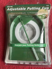 Adjustable Practice Putting Cup for Golf Indoor/Outdoor with Flag