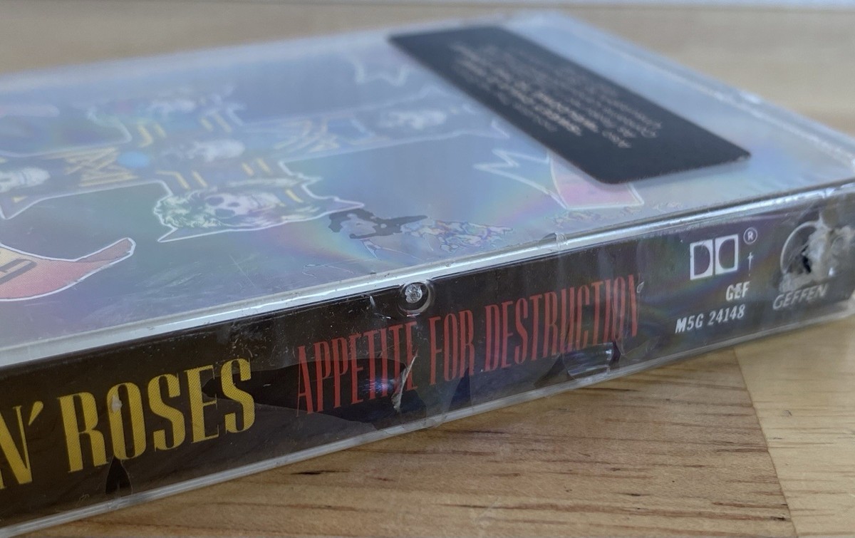 Guns N' Roses | Appetite for Destruction | SEALED U.S. CASSETTE W