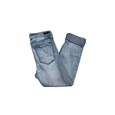Liverpool Los Angeles Light Wash Cuffed Skinny Jeans Women's 8/29