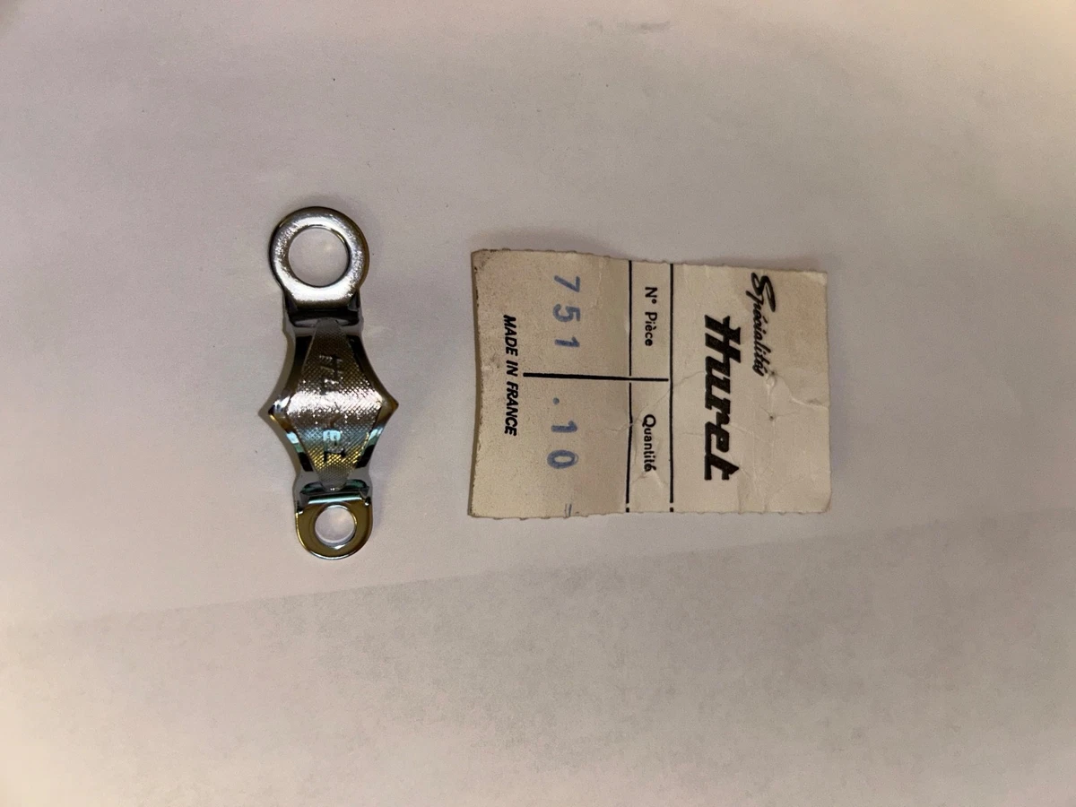 Moyeu Avant Huret Vintage - Vélo Route - Argent - 36H - 100mm - Acier - France - Occasion