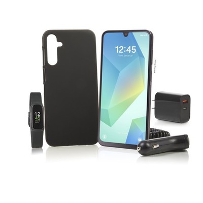 Tracfone Samsung Galaxy A16 5G 128GB 1 YR Plan (1500 T/Txt/1.5 GB) Bundle