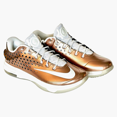 Nike KD VII Elite  EYBL  Metallic Red Bronze/White Men s Basketball 800514-914