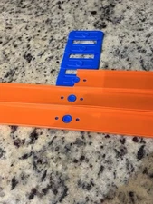 Hot Wheels Compatible 6 Lane Connectors (Blue)