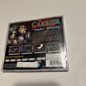 Carrier (Sega Dreamcast, 2000) Brand New Sealed.