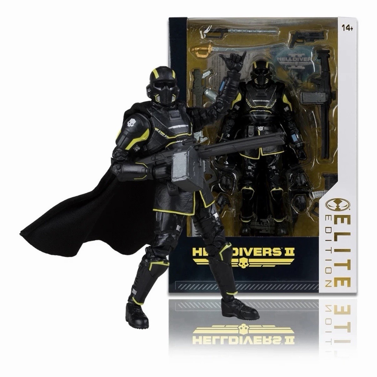 *SHIPS NOW* Mcfarlane Toys Elite Edition Helldivers 2 B-01 Tactical 7" Figure