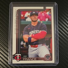 2025 Topps Update Ty France Golden Mirror Short Print Variation #US268