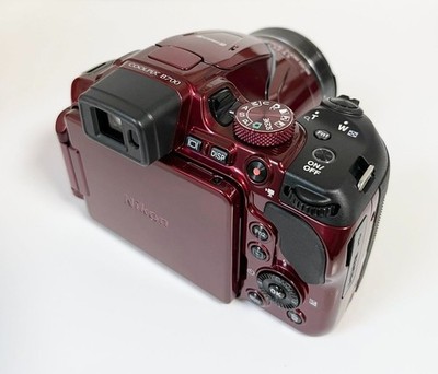 Nikon COOLPIX B700 Digital Camera Red 20MP 60x Optical Zoom