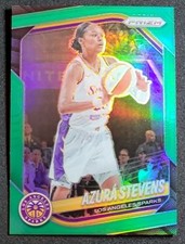 Azura Stevens 2025 Panini Prizm WNBA #64 Green Prizm Los Angeles Sparks