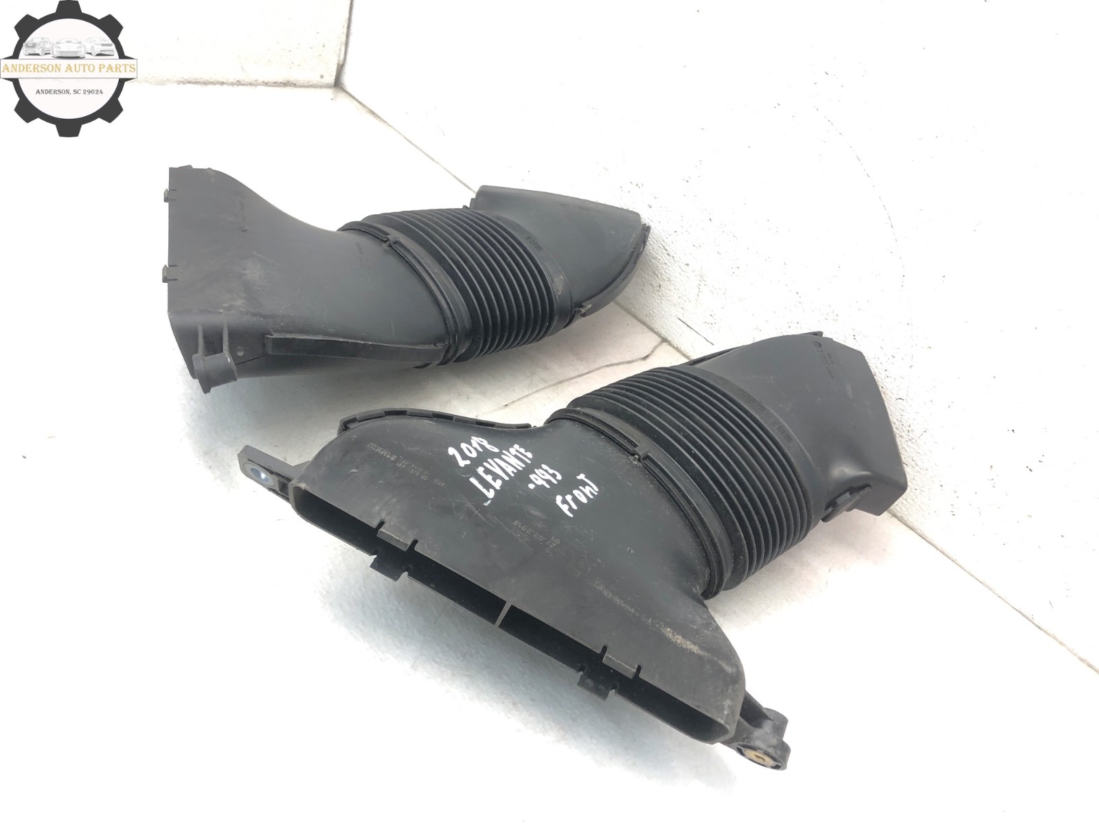 2017-2020 MASERATI LEVANTE LEFT RIGHT FRONT AIR CLEANER INTAKE DUCT HOSE OEM