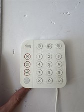 Ring Alarm Keypad 2nd Gen Model 5AT2S7 Z-Wave Plus w/ Power Adapter Works