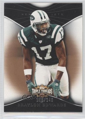 2009 Topps Triple Threads Sepia 175/249 Braylon Edwards #80 0a7