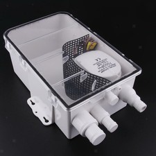 Shower Sump Drain Box Pump System 750GPH 12V Bilge Drain Multi-Port Box
