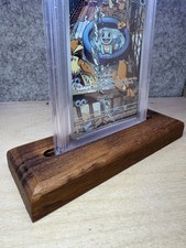Custom PSA Graded Card Holder- Wood-Premium Pokémon TCG Display Stand & Holder. 