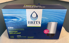 Brita Elite Faucet Replacement Filters 3 Pack Chrome FR-200 Removes 99 Lead