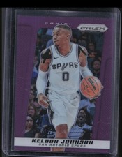 2024-25 Panini Prizm Keldon Johnson Purple Prizm #23 Spurs 38/99