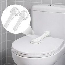 Baby Proofing Toilet Seat Locks 2-Pack - Ideal Baby Proof Toilet Lid Locks 8.