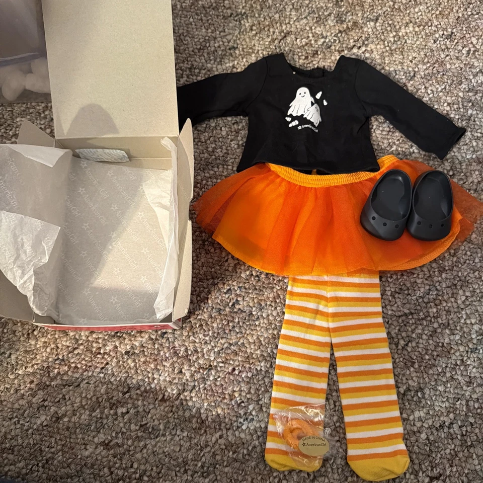 Lote de ropa para muñeca American Girl suéter acogedor, fácil ventoso, mucho más zapatos  Foto 3 de 4