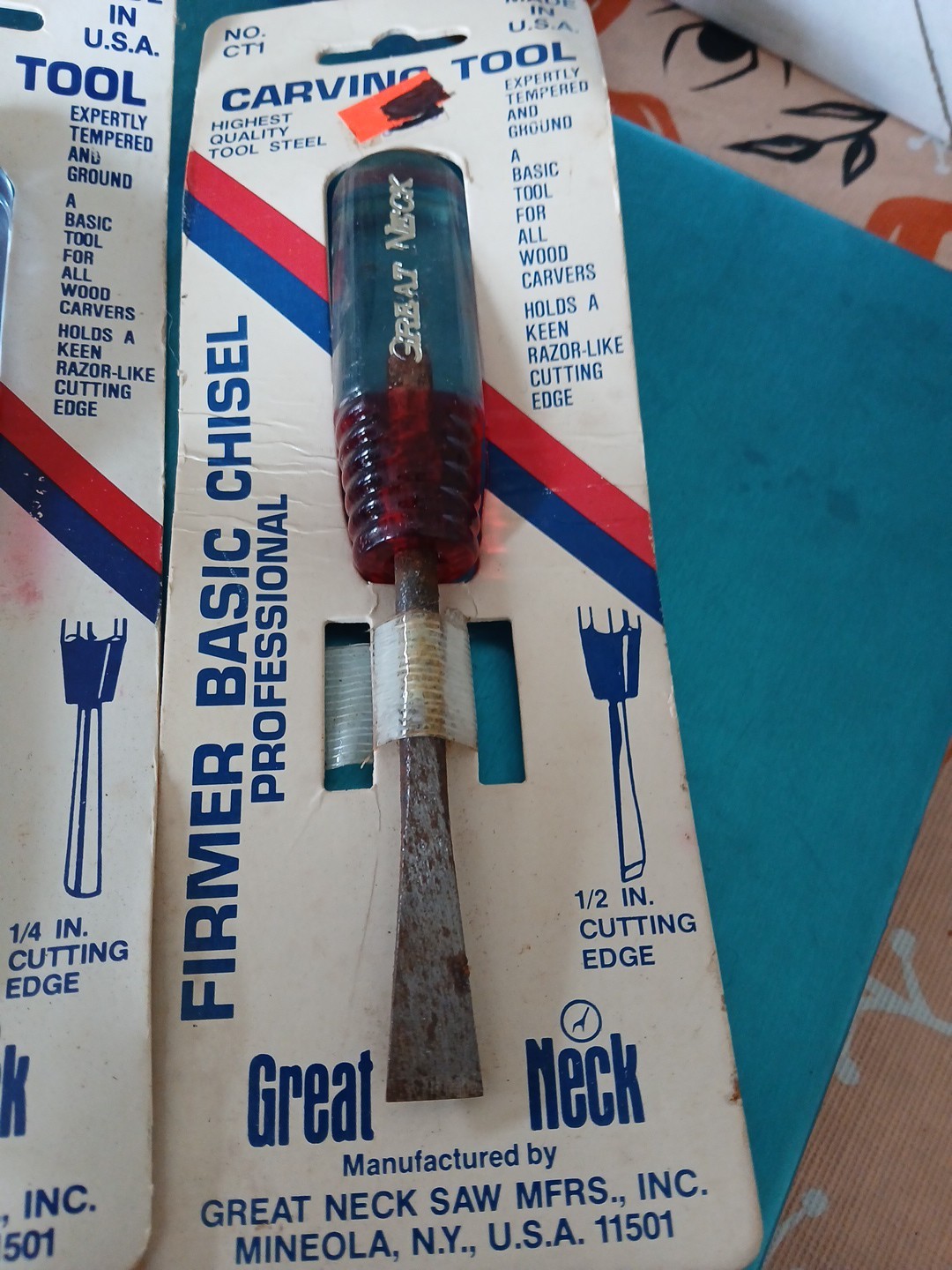 Great Neck Carving Tools